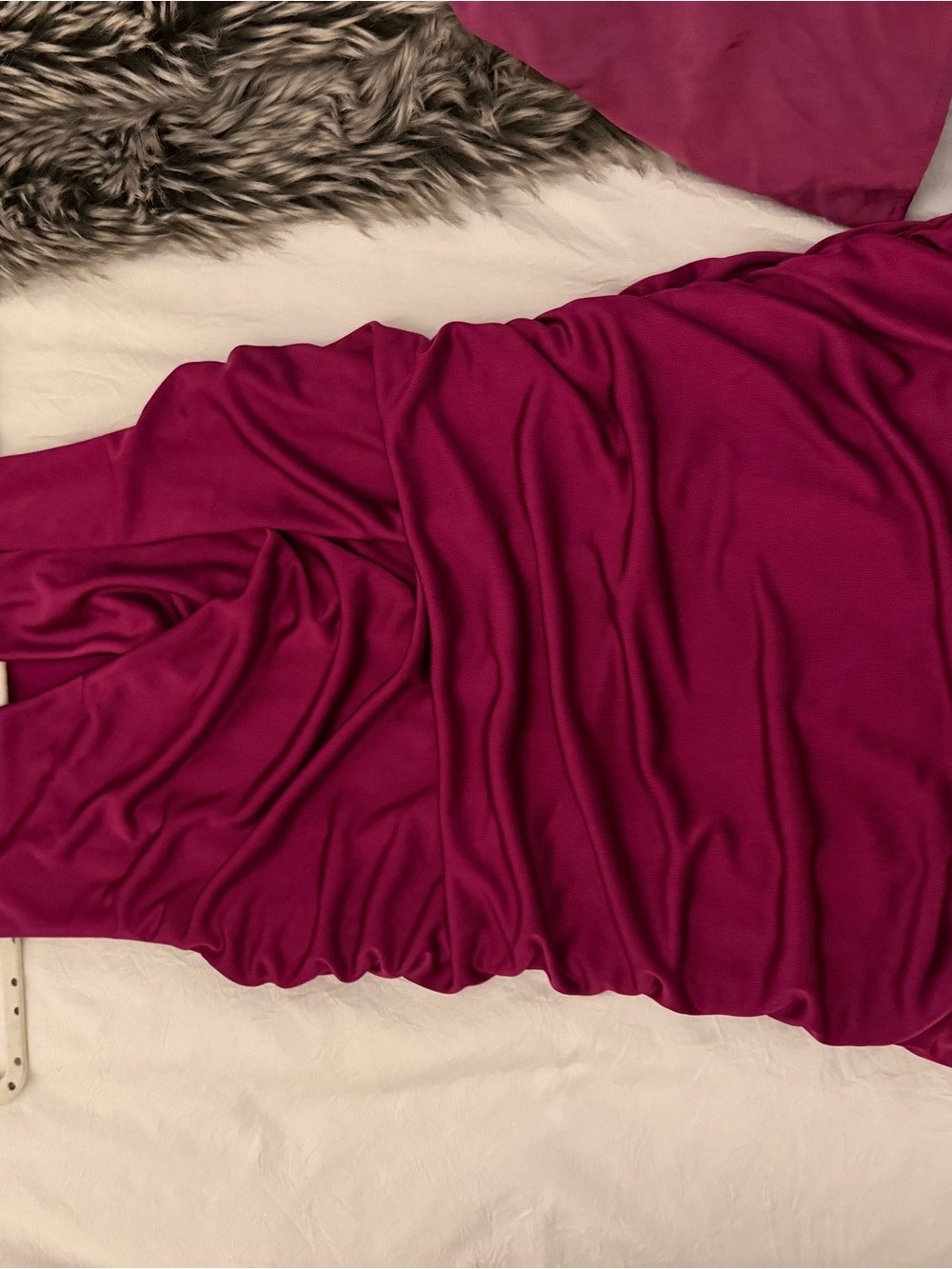 Express Women's Magenta Top